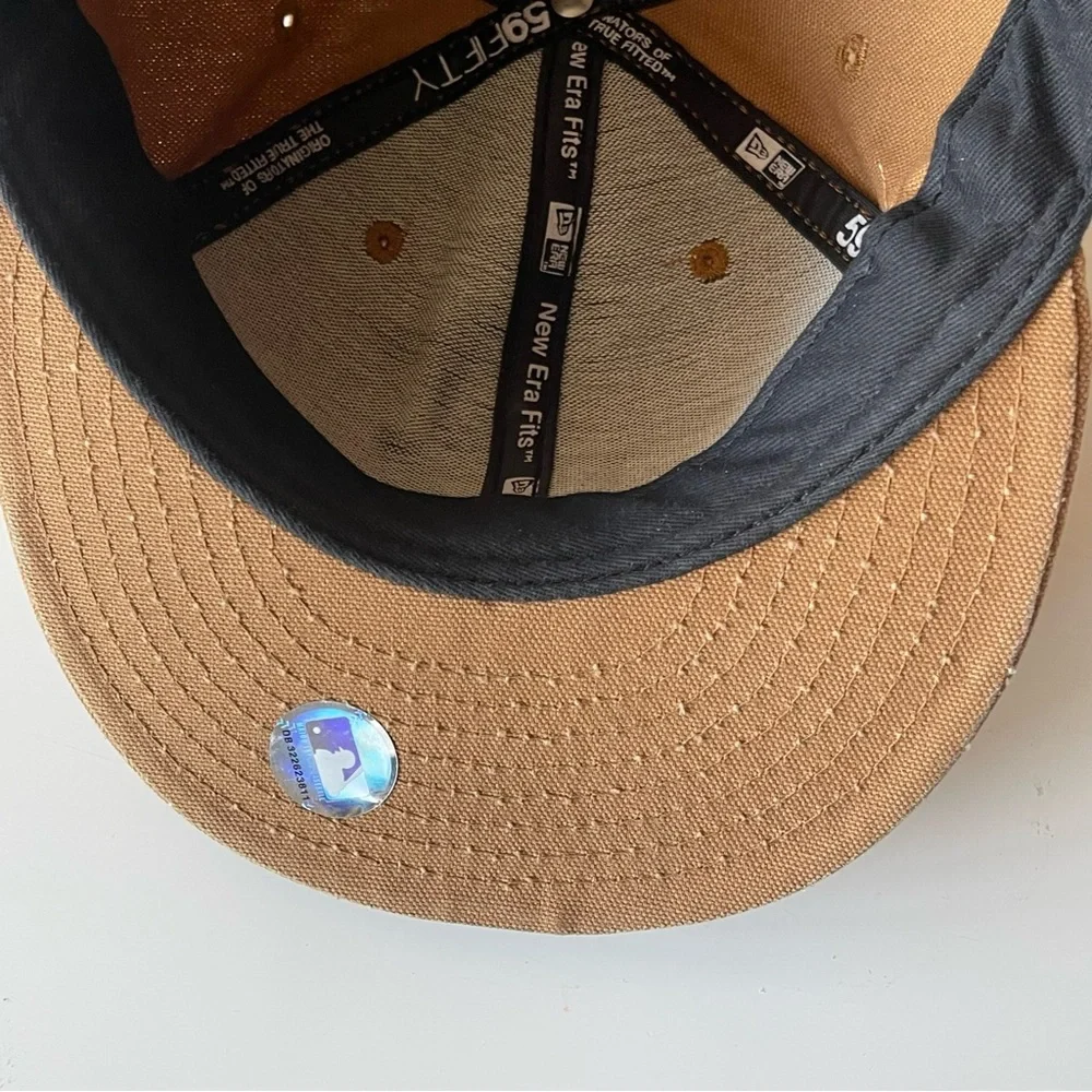 NEW ERA NY rustic color baseball cap - Picture 5 of 8